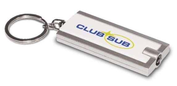 ClubSUB Branded Keyring Tourch